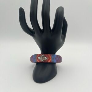 Luxury Alexis Bittar Lucite Bangle – Signed, Retired Collector Design